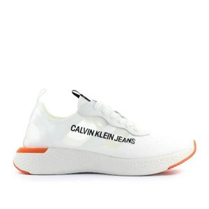 basket blanche homme calvin klein