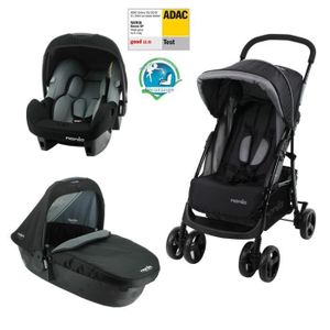 Bebe Confort Poussette Trio Combinee Pack Zelia 3 En 1 Nomad Black Cdiscount Puericulture Eveil Bebe