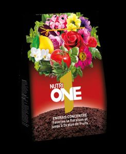 ENGRAIS NUTRIONE ONEGRA1 - Engrais Granule - 1Kg - Pour une bonne floraison et de belles plantes