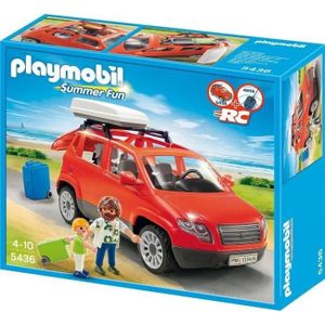 Playmobil voiture rouge - Cdiscount