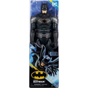 FIGURINE - PERSONNAGE Figurine Batman costume combat noir 30 cm Super He