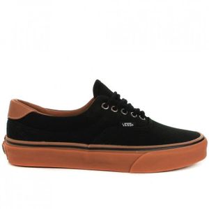 vans marron et noir