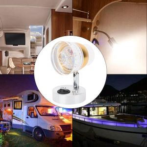 Linkstyle 12V-80V 108 Ruban LED SMD Plafonnier Voiture pour camping-car  camping-car Bus caravane cuisine salle de bain blanc bande intérieure  éclairage avec interrupteur marche/arrêt (4 PCS) : : Auto et Moto