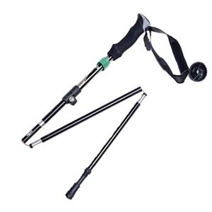 Batons de Randonnée 2 pièces aluminium violet Nordic Walking télescopique réglable en hauteur