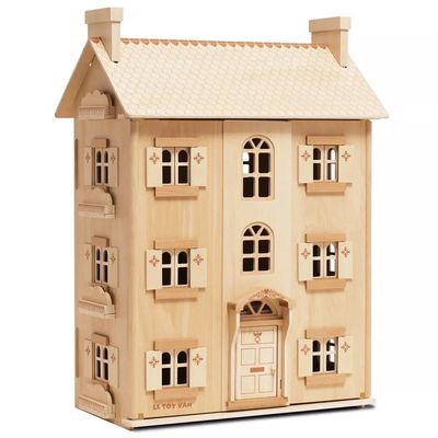 Maisons de Poupées pour Filles avec Meubles et Aménagements, 11 Chambres, 4 Personnages, 4