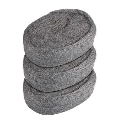 Paille de fer, 3 Laine d'acier 0000 Grade Fil de Nettoyage Wire Wool