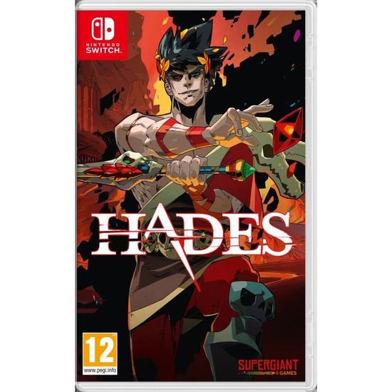 Hades Edition Limitée - Jeu Nintendo Switch + Code de Téléchargement pour la B.O. + 1 compendium des personnages de 32 pages)