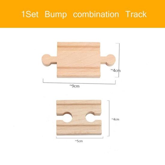 RANJIMA Lot De 67 Blocs De Construction De Rails De Train