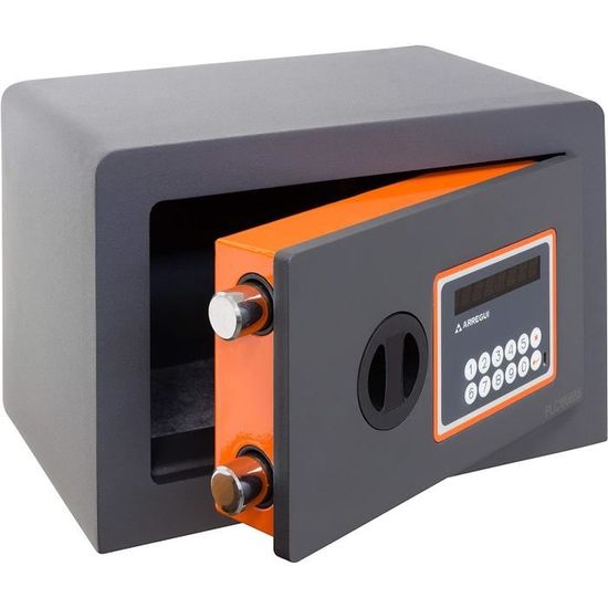 Coffre-Fort Électronique Digital Avec Double Verrouillage (Code + Clé) - Capacité 4.6L Ou 8.5L - Garantie 5 Ans - Dayplus