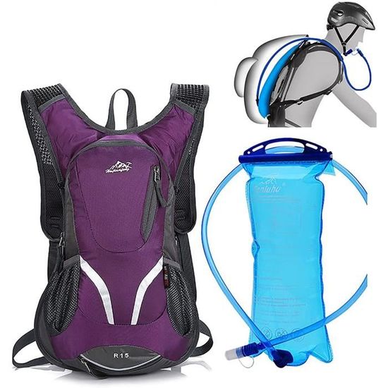 Sac à Dos De Course Extérieur 5L Sac à Dos De Vélo Gilet De Sport Ultraléger Sac De Jogging Respirant Pour Femmes Hommes Pour Camping Randonnée Cyclisme Sac De Sport