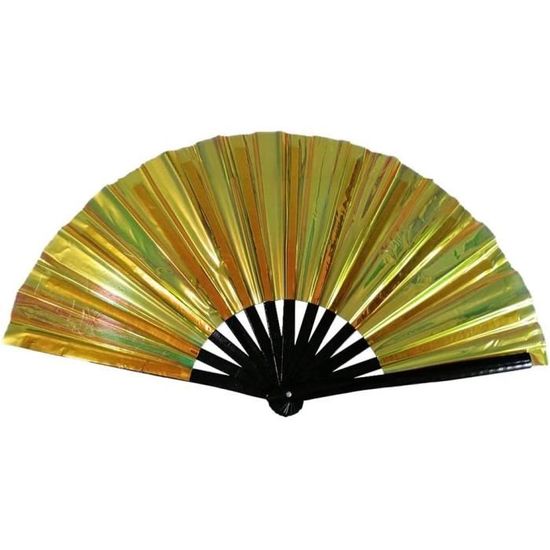 Grand éventail Let's Dance - Éventail Pliable Qui Fait Claquer, Festival