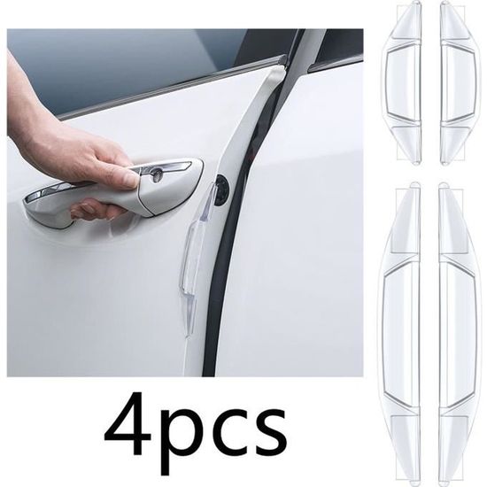 Protections Portière Et Pare-choc Voiture - 12 Bandes Anti-collision En PVC | Pour Tous Véhicules, Installation Facile - 5