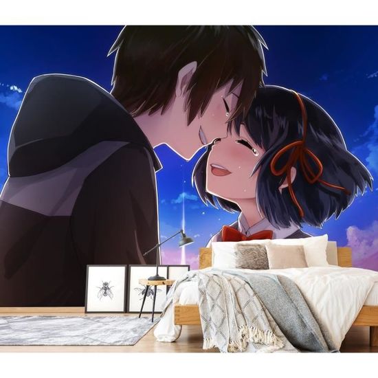 AJ WALLPAPER Kintama 101 en 3D animation murale Fond d'écran Mur