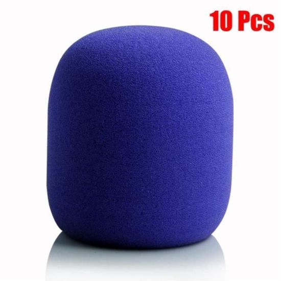 Housses De Microphone OriGlam Lot De 5 - Mousse Épaisse Lavable - Anti-Pop Pour Chant Et Enregistrement