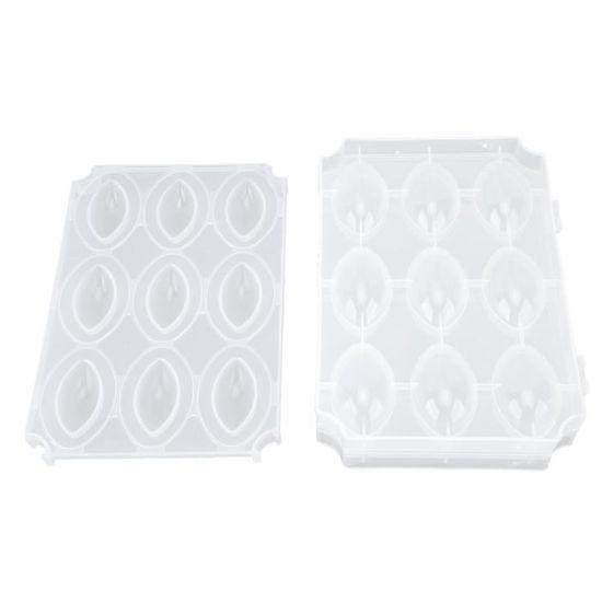 Moule à Boulettes De Viande En ABS - Facile à Utiliser, Prépare 4 Boulettes D'un Coup - Pour Boulettes Farcies, Italiennes, Végétariennes - 27x23.5x3.5 Cm - 6