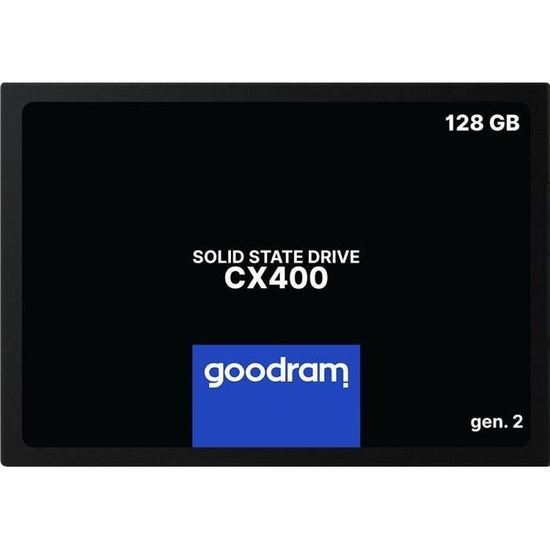 Disque SSD Goodram CX400 GEN.2 128 GB 2.5 SATA III (SSDPR-CX400-128-G2)