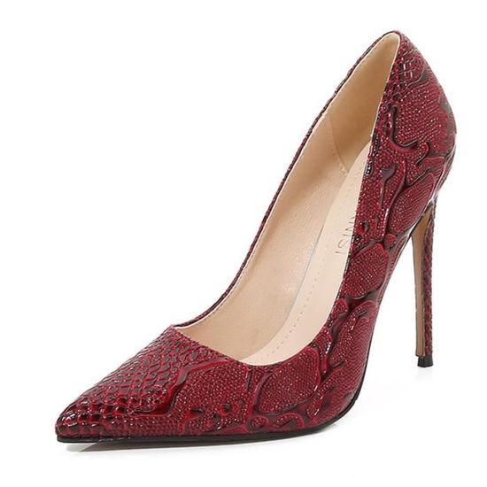 Escarpin imprimé serpent on sale