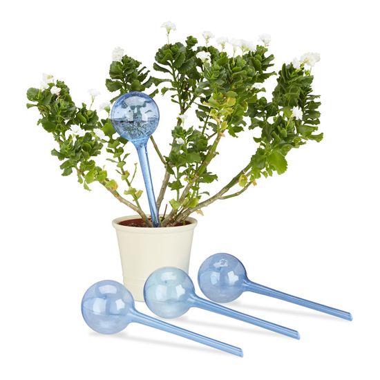 2 Globes D'arrosage En Verre 100 Ml | Arroseur Automatique Pour Plantes D'intérieur, Tulipes, Bonsaïs - Systeme Goutte à Goutte Autonome