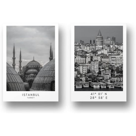 Poster Paris Voyage Élégant – A4 21x30 Cm, Qualité Supérieure, Sans Cadre – Idéal Décoration Murale