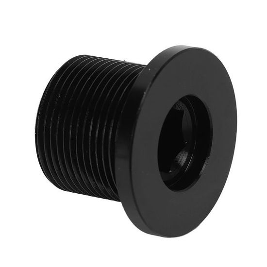 MoreChioce Boulon De Manivelle Vélo Alliage Aluminium - Rouge - Trou Carré