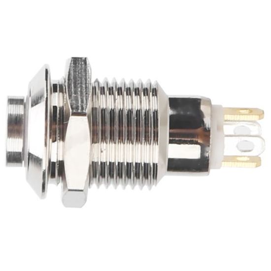 Interrupteur à Bouton Poussoir 12 V, Interrupteur Momentané De Klaxon à