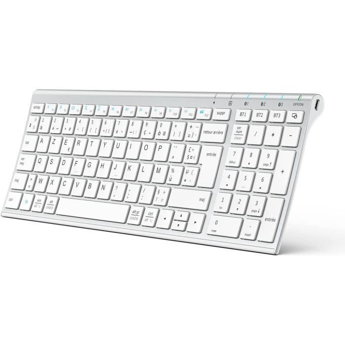 TECHGEAR Active Strike Pro Mini clavier QWERTY Bluetooth sans fil avec pavé tactile pour Acer Iconia Tab 8 (étui de transport inclus