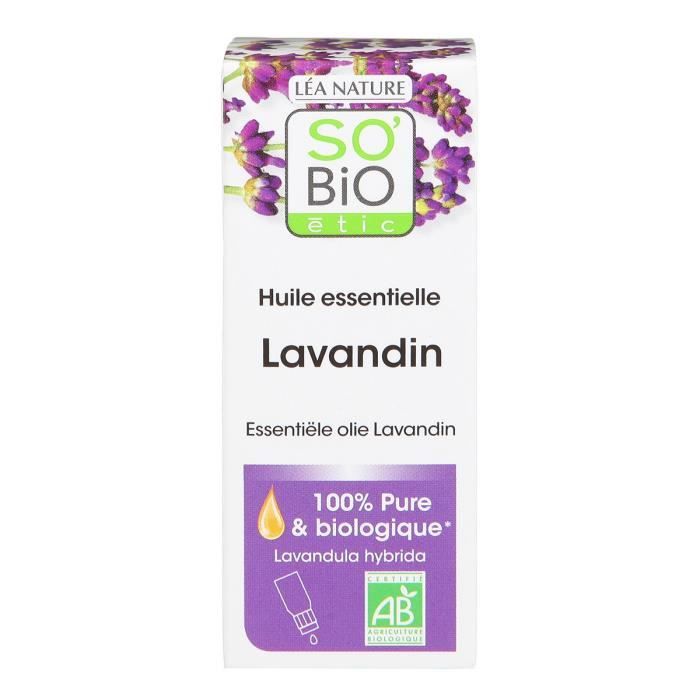 SOBIO Huile essentielle lavandin - Bio - 15 ml - Relaxante