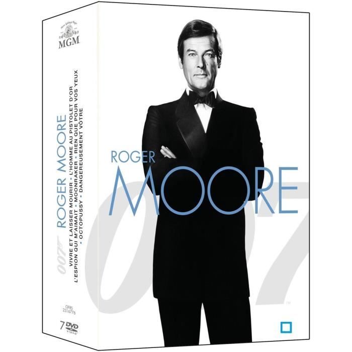 DVD Coffret James Bond, Roger Moore : vivre et ...