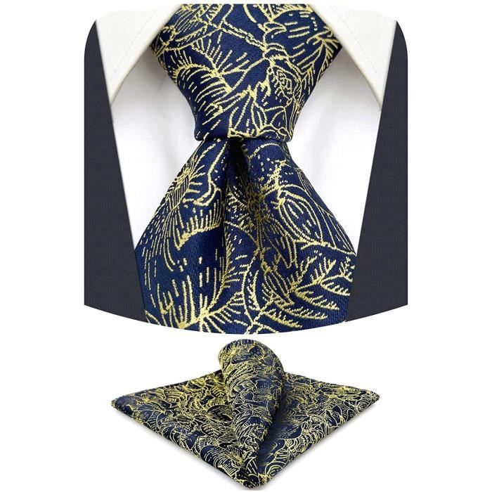 Hommes Satin 8 cm de large Cravate Mouchoir Solide Couleur Cravate Mouchoir Poche SQUARE SET