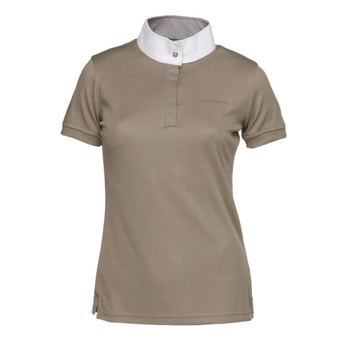 polo reebok enfant brun