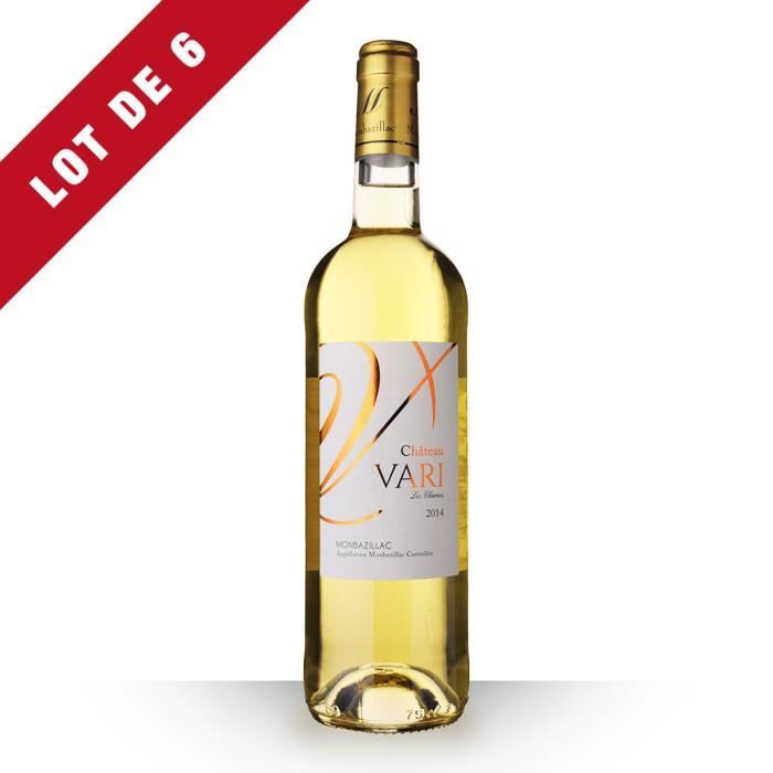 Lot de 6 - Château Vari Monbazillac Blanc 2014 - 75cl