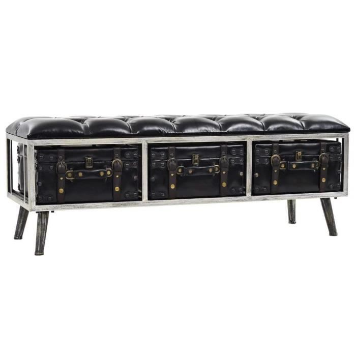 Banquette Noir Cuir Pas cher Design Confort
