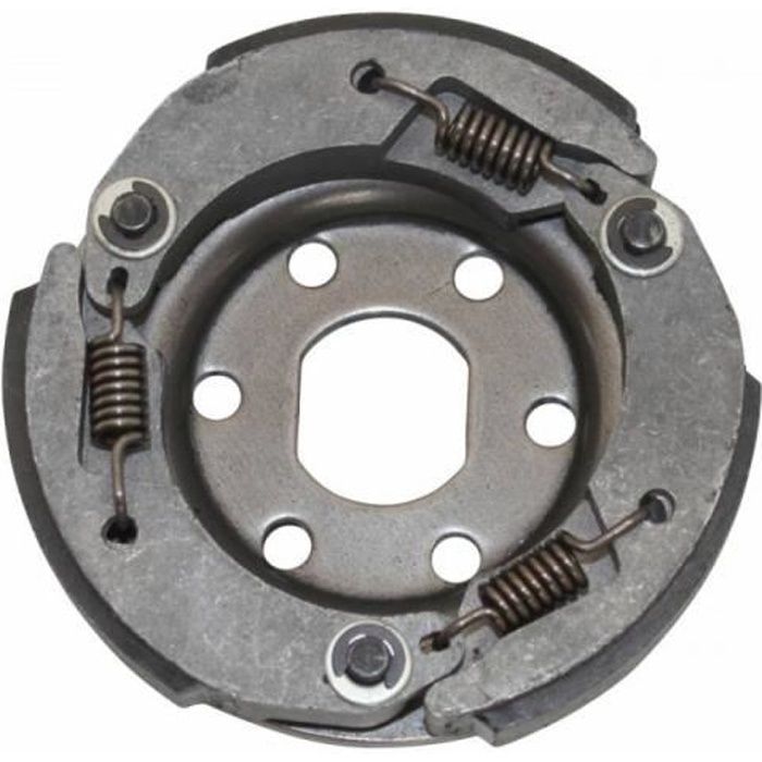 Embrayage scoot adaptable mbk 50 booster, nitro-yamaha 50 bws, aerox-aprilia 50 sr-malaguti 50 f12 (diam 107 - 3 machoires)
