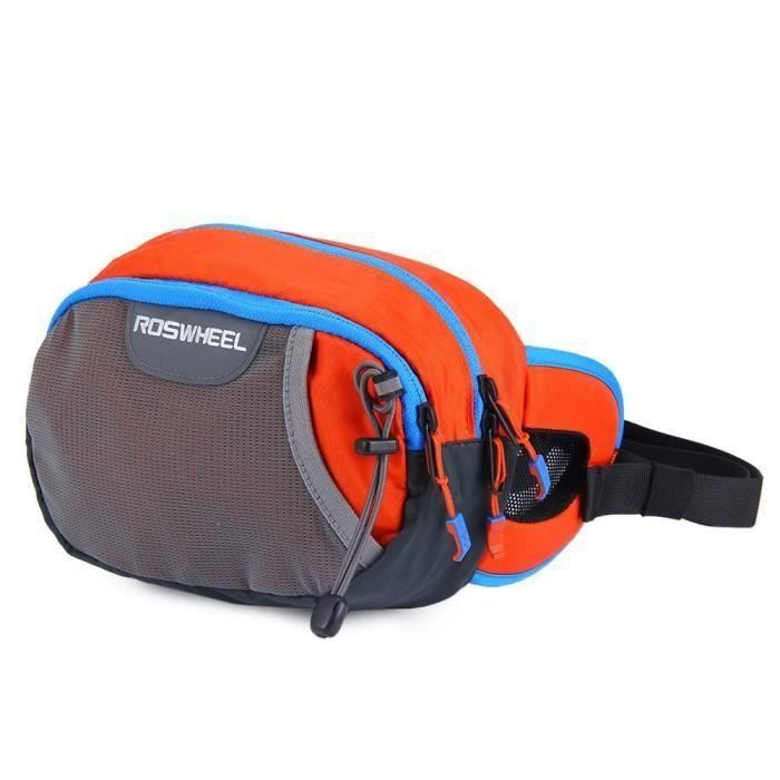 ROSWHEEL Outdoor Sac de taille Ultraléger Voyage multi-fonctionnel Fanny Pack pour escalade, randonnée, cyclisme