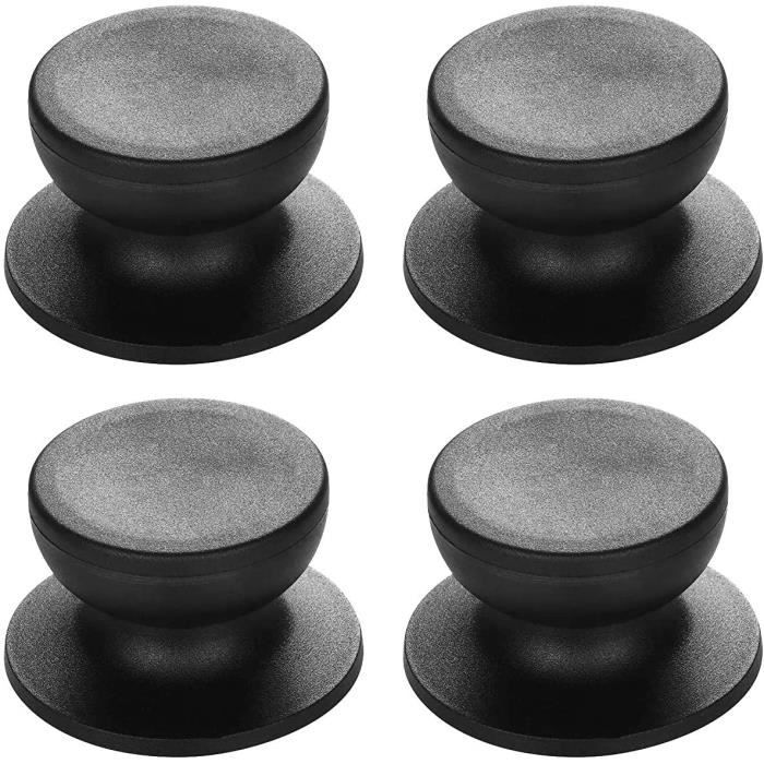 BATTERIE DE CUISINE 4 Boutons Boutons de Couvercle de Pot Universels, Couvercle de Casserole Batterie de Cuisine Universelle, Po121