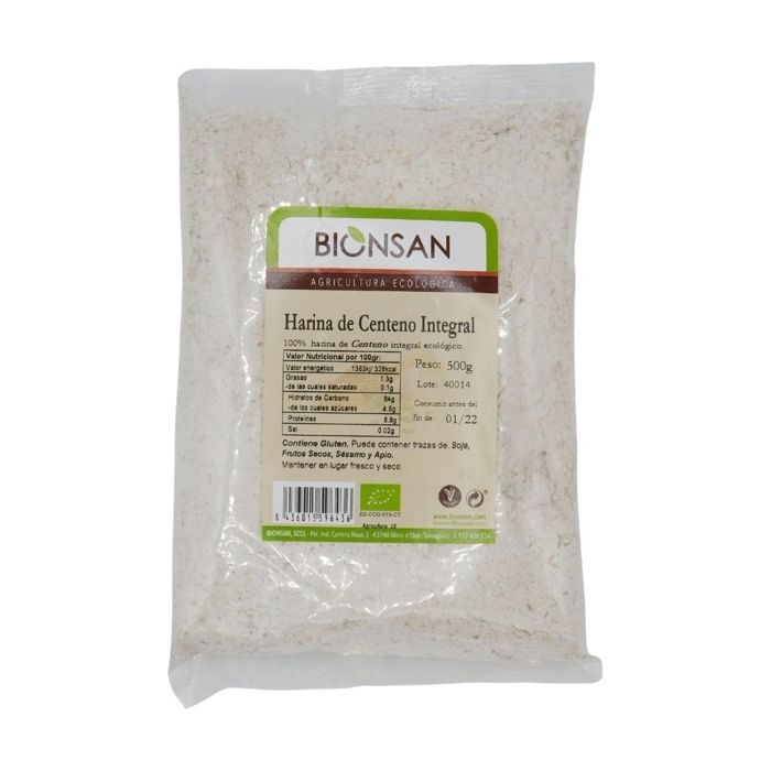Bionsan+Farine de seigle intégrale Eco 500 g