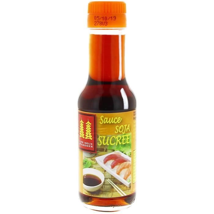 LES DEUX PAGODES Sauce Soja Sucrée - 12,5 cl