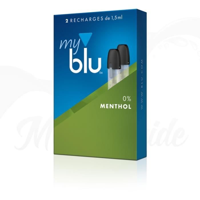2x Capsules Menthol Myblu - 0 mg