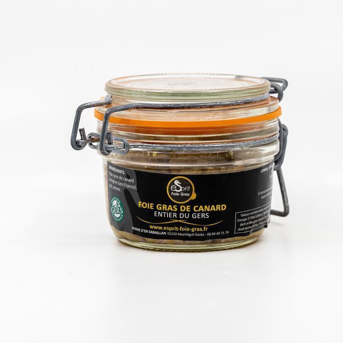 Foie gras de canard entier du Gers - 130 grs