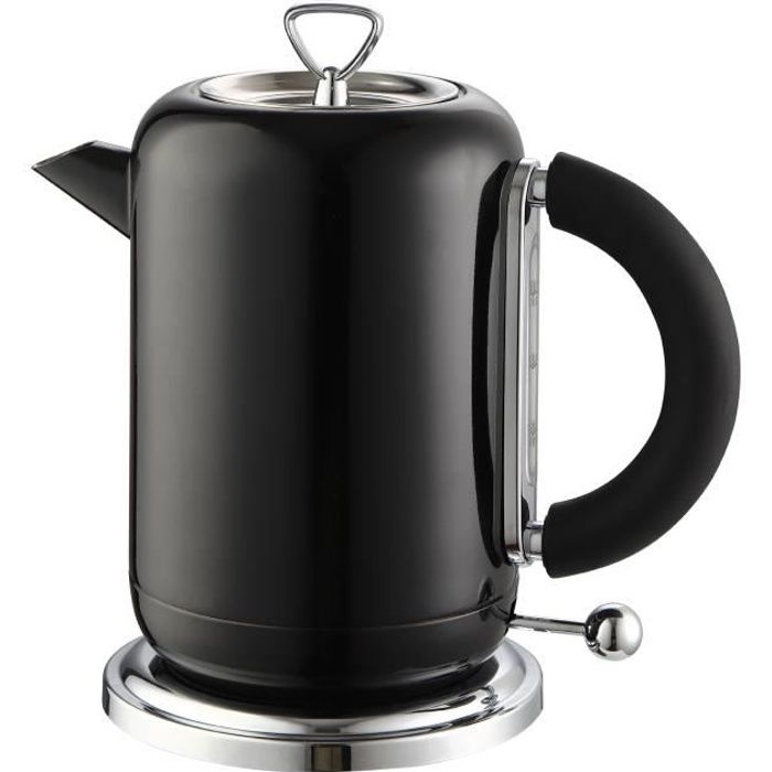 Bouilloire électrique inox PALO Noir Acier inoxydable 1.8L 1,8L