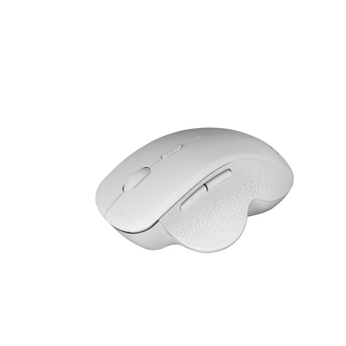 Mars Gaming MMWERGOW - Souris Ergonomique sans Fil pour PS4/PS5/XBOX/PC/Mac - Blanc