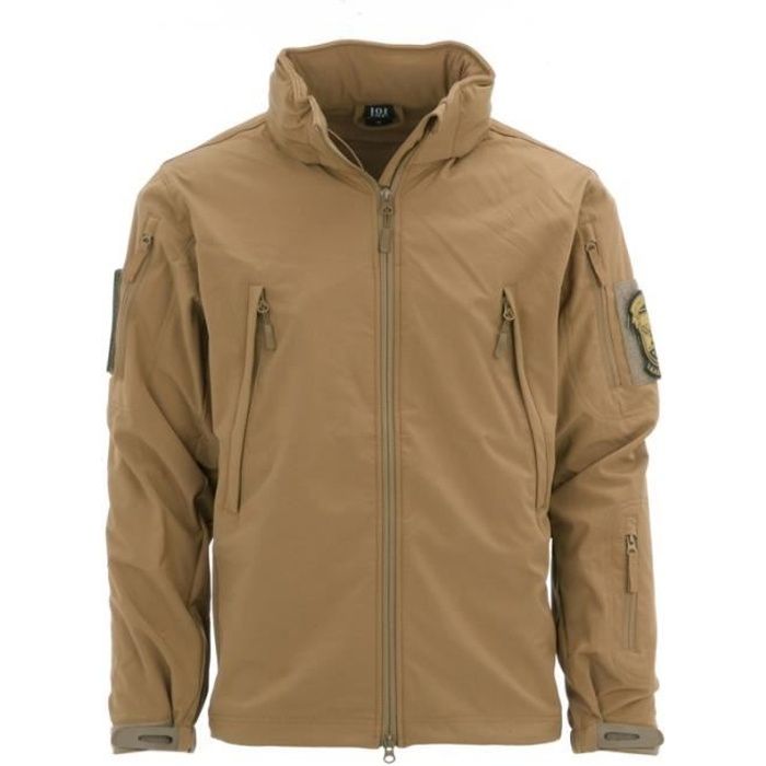 Veste Tactique Softshell Sable
