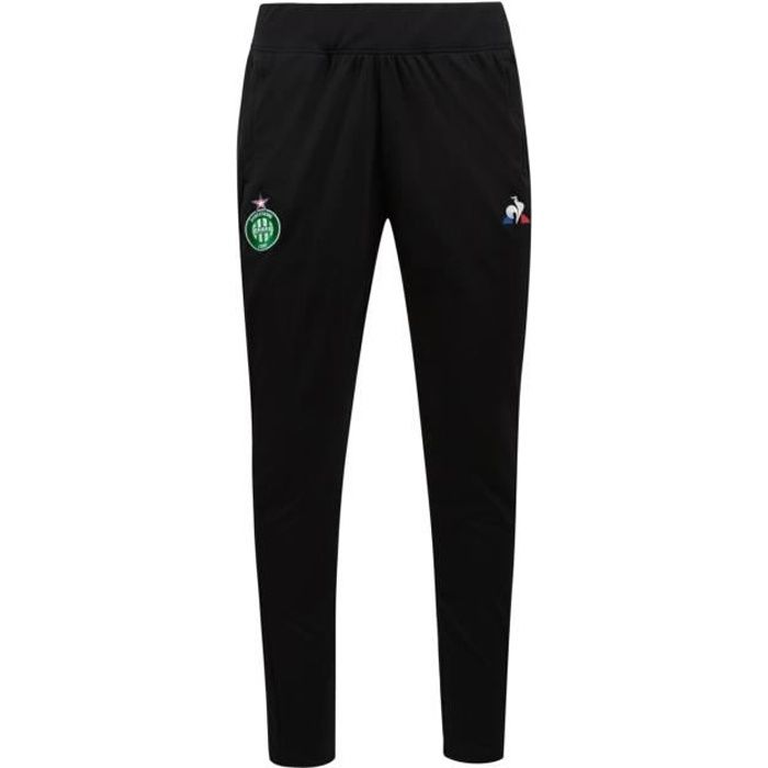 Pantalon Le Coq Sportif As Saint Etienne Training 2020-21 noir homme