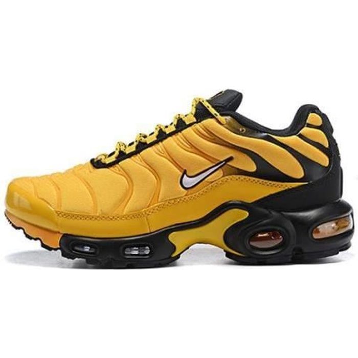 Basket NIKEss Airss MAX TN Plus TXT Chaussures de Running Homme jaune