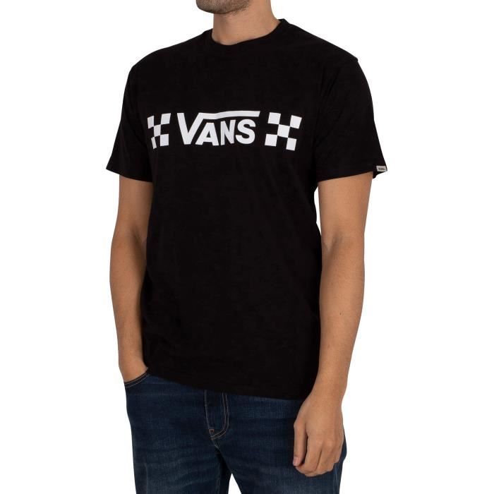 Vans Pour des hommes Goutte T-shirt graphique, Noir
