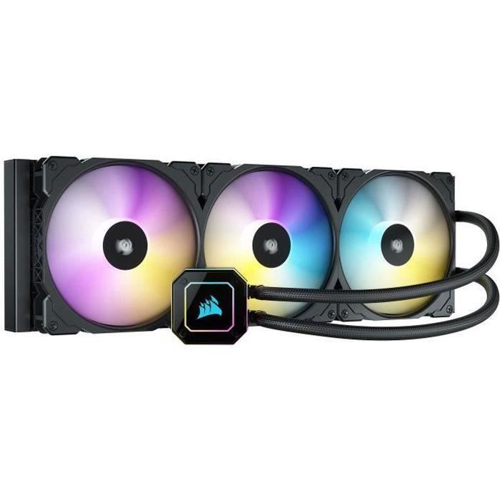 CORSAIR Ventilateur iCUE H170i ELITE CAPELLIX - Liquid CPU Cooler (CW-9060055-WW)