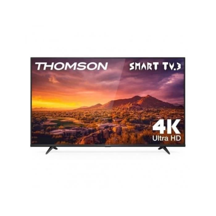 Pack Accessoires Tv - Video - Son - Thomson - Télévision Thomson 55' 4K Ultra HD LED Wi-Fi