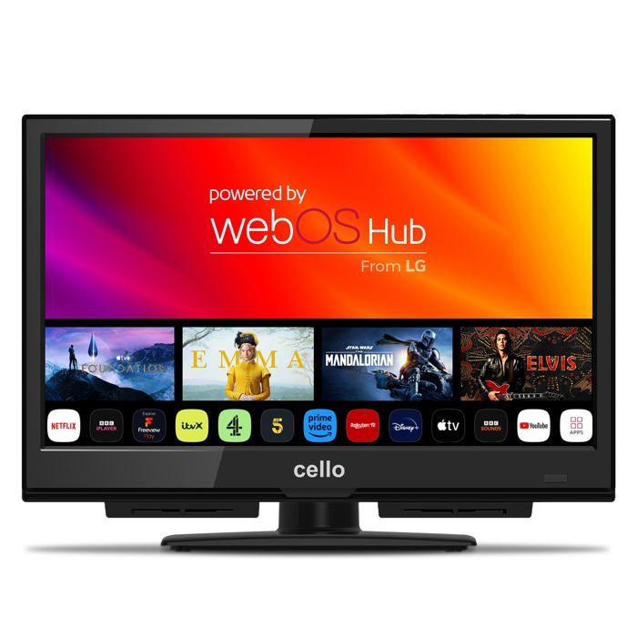 Téléviseur LED Cello C1624WS Full HD 1080p Smart TV 24 pouces