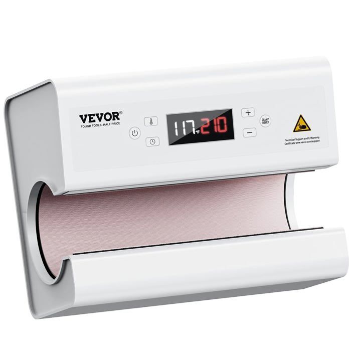VEVOR Presse à Chaud pour Tasses, Vert, 75-87 mm VEVOR Presse à Chaud pour Tasses, Vert, 75-87 mm