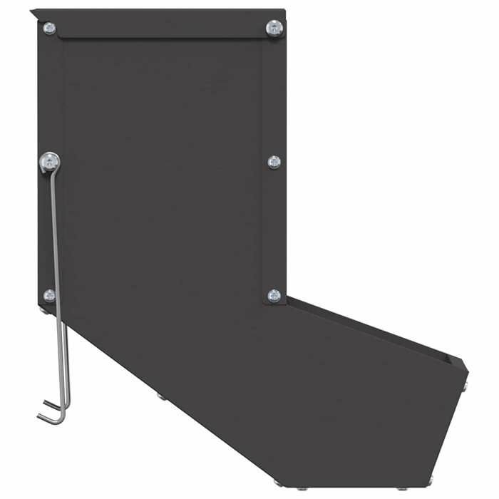 Pet®Noir Distributeur pour lapins Noir 125 x 26 x 285 cm 7_4902236 Pet®Noir Distributeur pour lapins Noir 125 x 26 x 285 cm 7_4902236